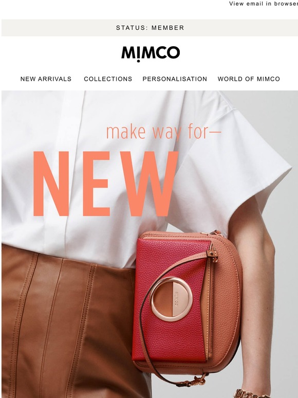 Mimco Serene Day Bag 2024 favors