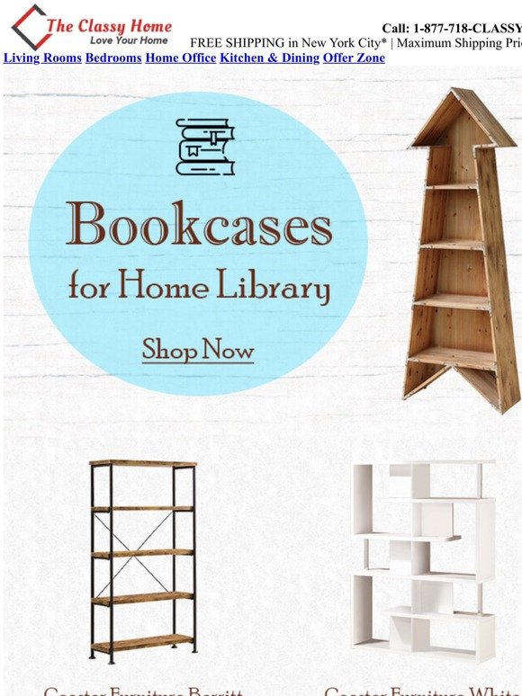Looking for bookcases? 📚 One of these might be just right ✔