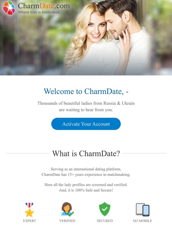 Welcome to CharmDate.com!