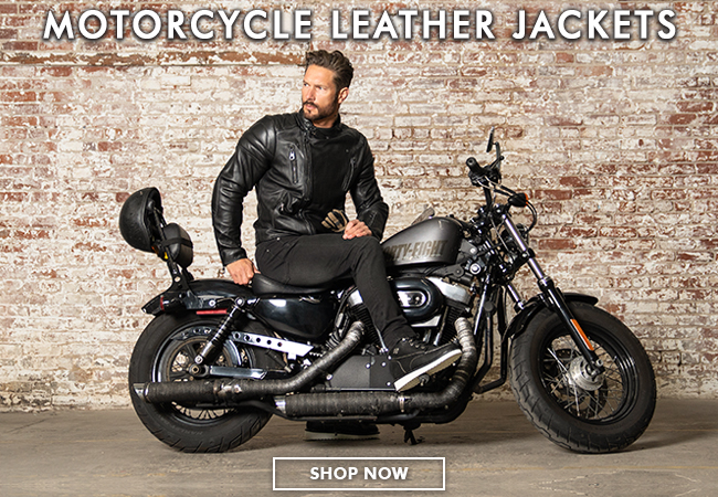 viking cycle leather jacket