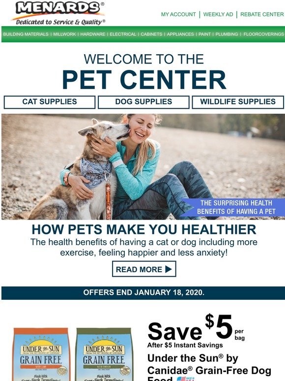 Menards Stressed? Surprising Health Benefits Of Having A Pet! Milled
