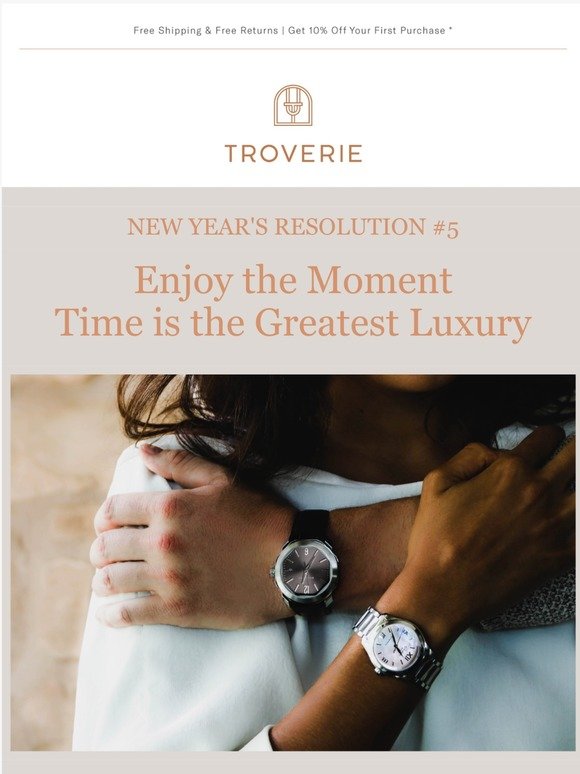 Enjoy the Moment | Time is the Greatest Luxury