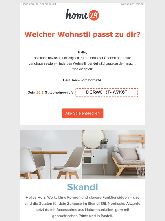 Passender Wohnstil gesucht?