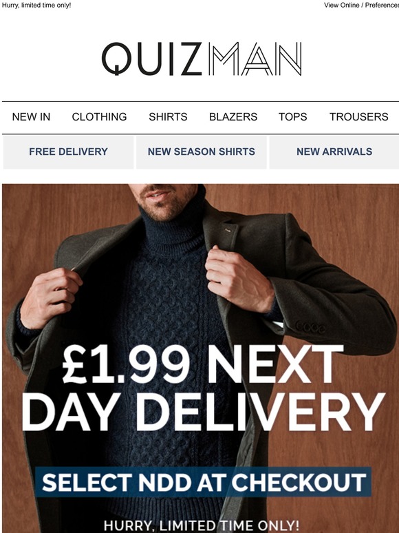 £1.99 next day delivery 🚚