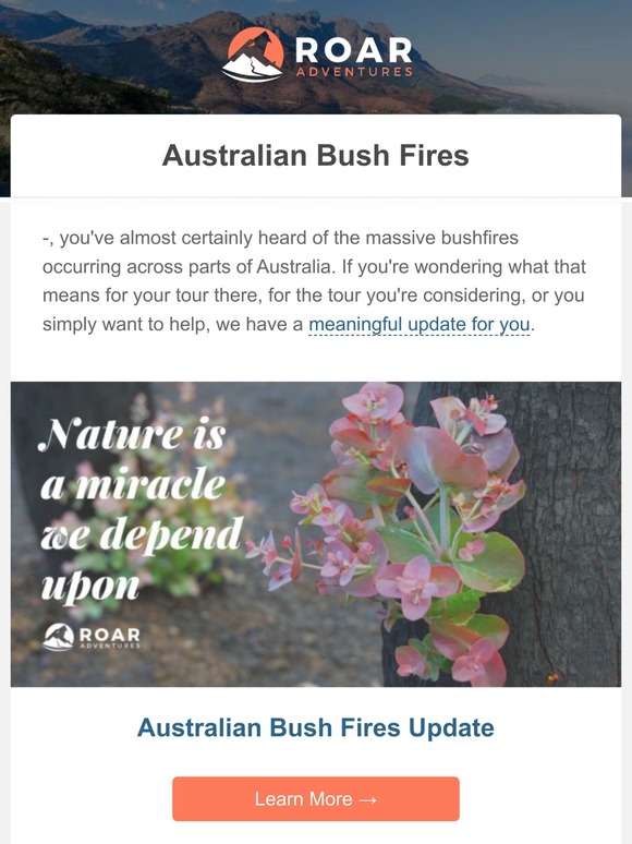 Australian Bush Fires Update 🐨