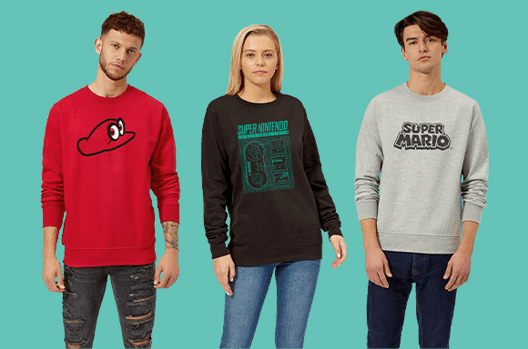 Nintendo Jumpers ONLY £14.99