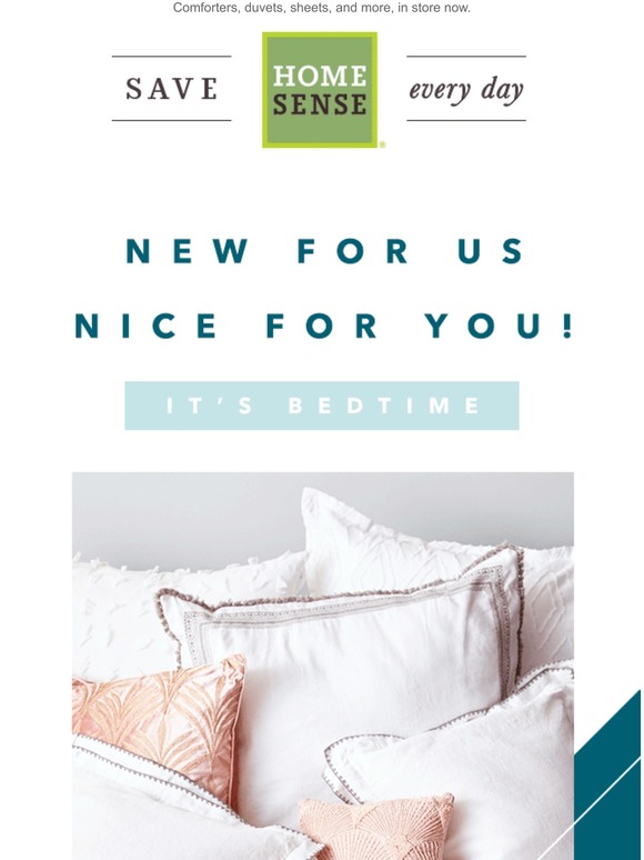 Homesense: NEW! In store now: bedding! | Milled