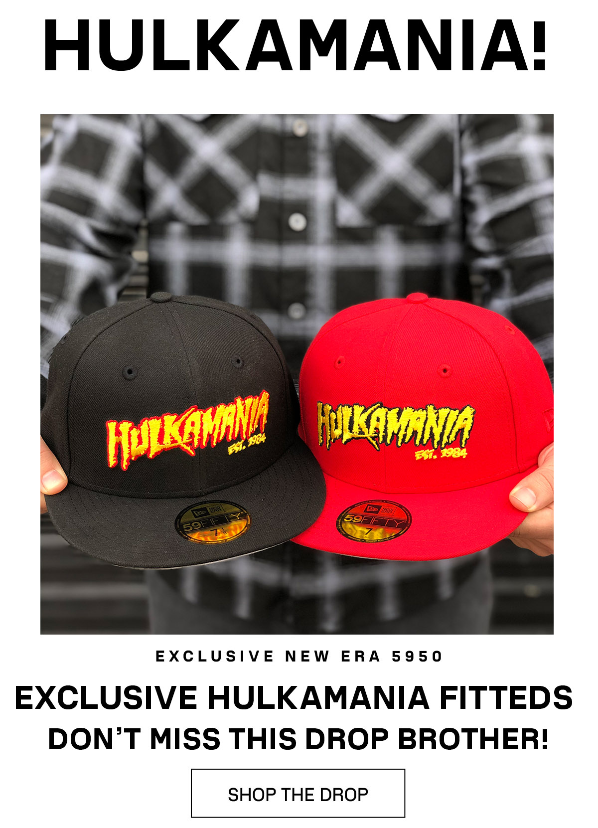 hulkamania new era hat