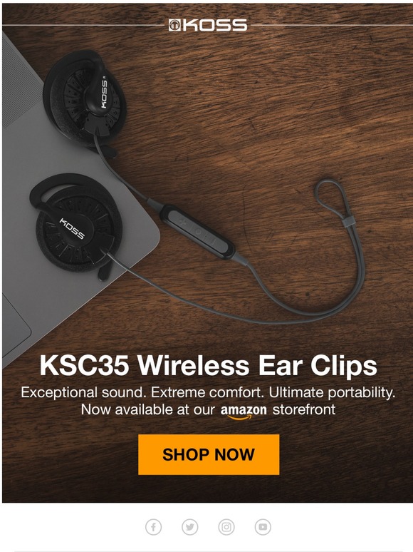 The New KSC35 Wireless Ear Clips