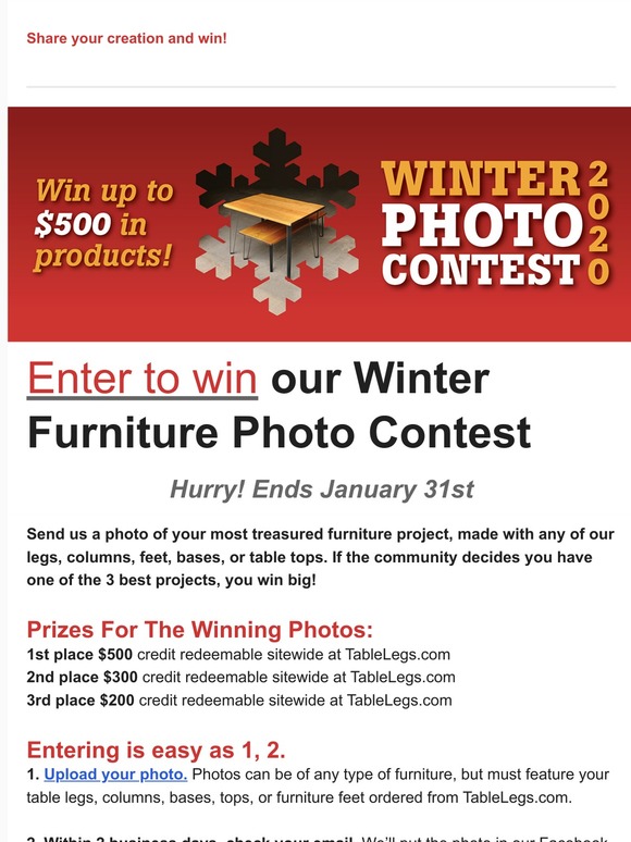 Ending Soon - Enter To Win Our Winter Photo Contest!
