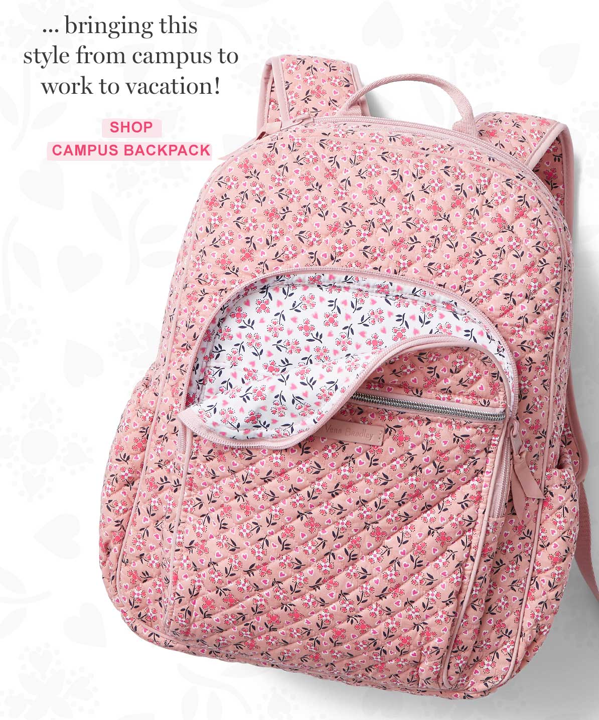 vera bradley valentine pattern