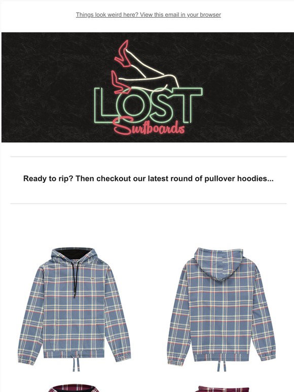 Lost Enterprises: Pullover Hoodies | Milled