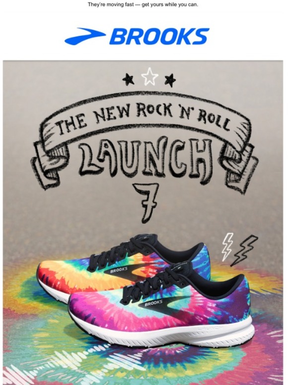 brooks rock and roll shoes