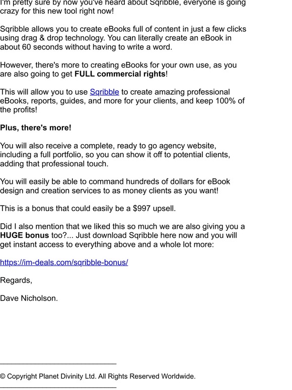 This Now Comes With an Agency Website Worth $997!..