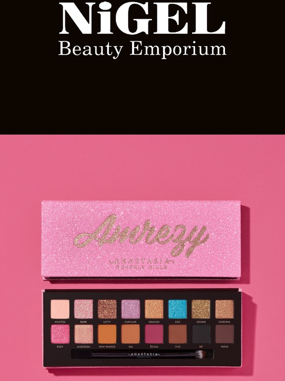 Amrezy Eyeshadow & Pressed Pigment Palette Now At Nigel!