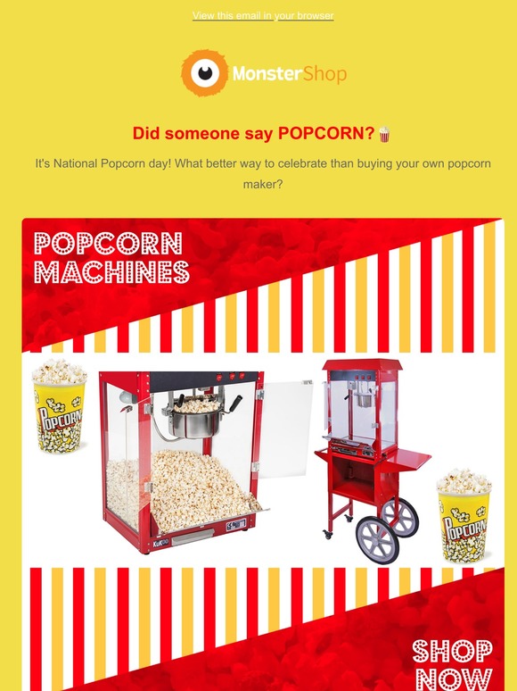 It's National Popcorn day!