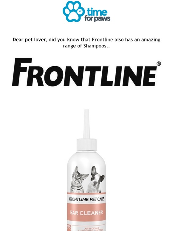frontline ear cleaner