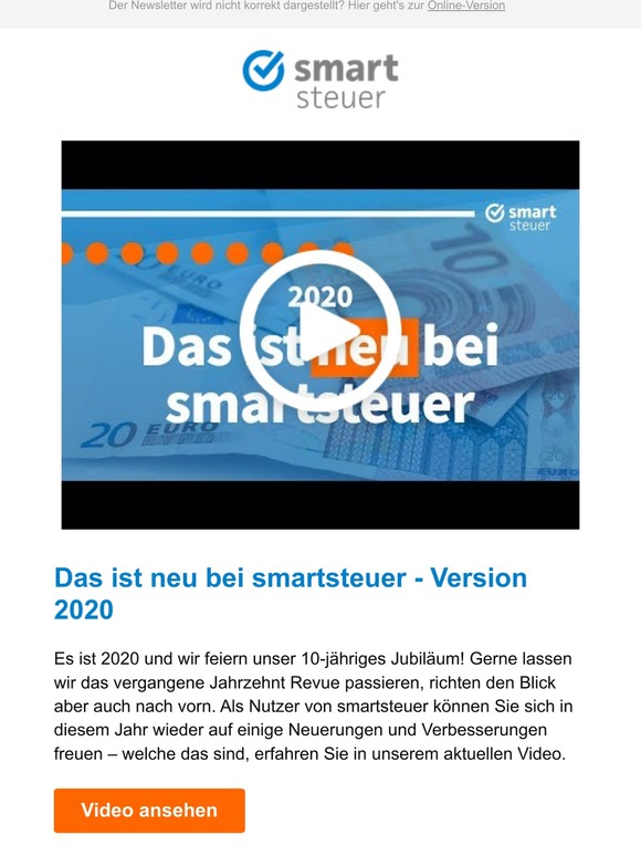 Smartsteuer - SteuererklÃ¤rung Online Machen: Das Ist Neu Bei ...