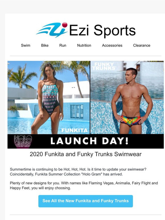 Funkita Sports Swim Bikini Brief Flaming Vegas