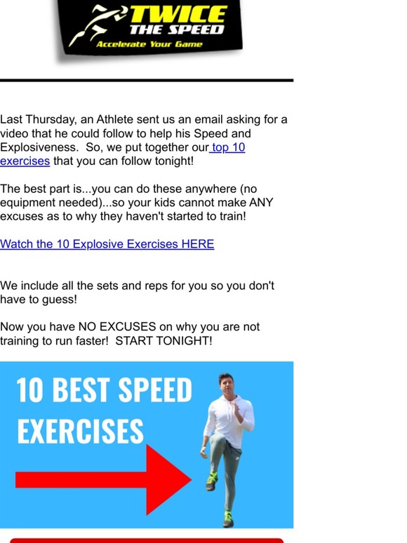 Top 10 At Home Exercises To Run Faster (video)