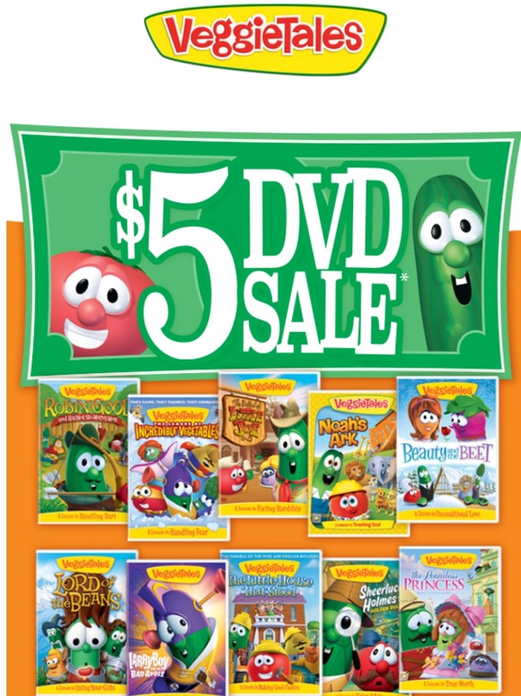 VeggieTales Store: $5 DVD’s...No Joke! | Milled