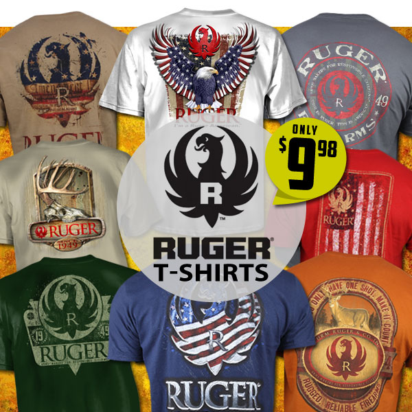 ruger t shirts for sale