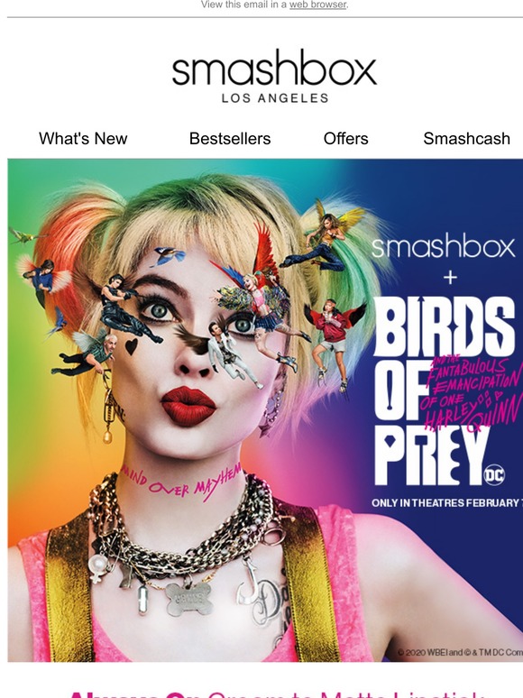 birds of prey smashbox