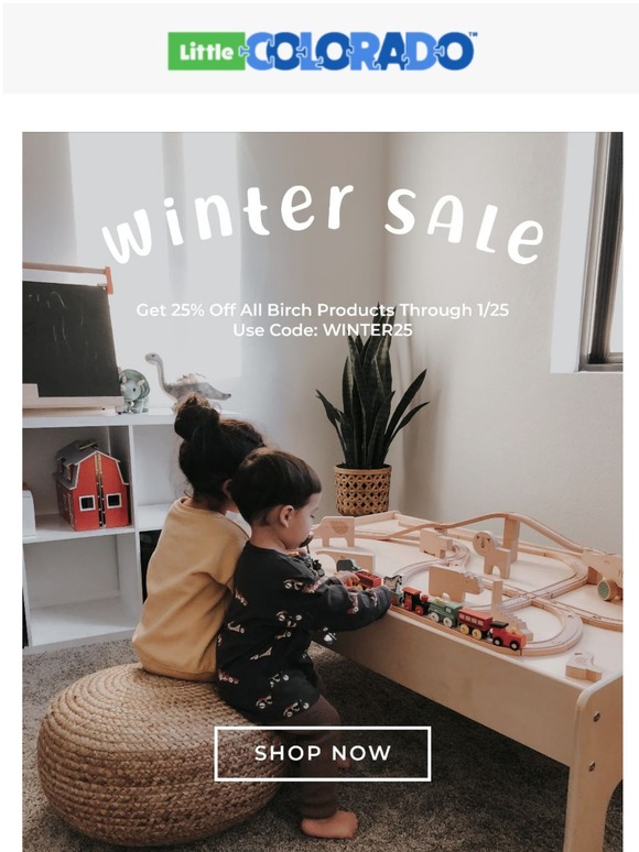 Winter Sale! ❄ 25% Off All Birch Products Through 1/25!!