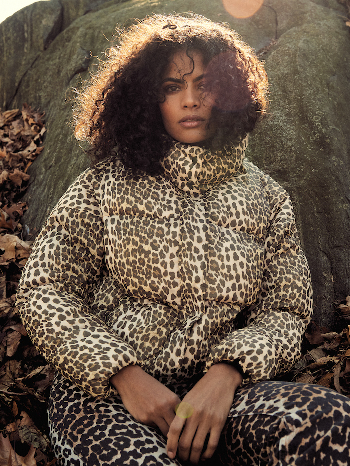 apparis leopard puffer