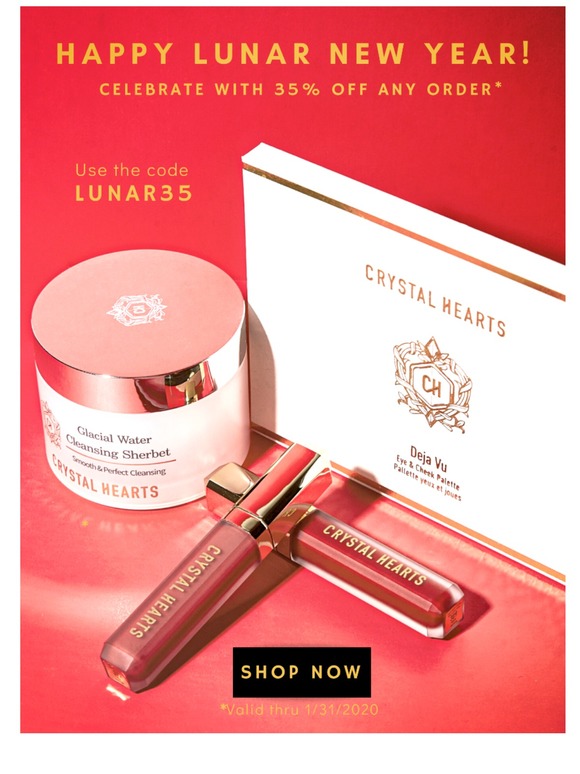Celebrate the Lunar New Year with 35% off