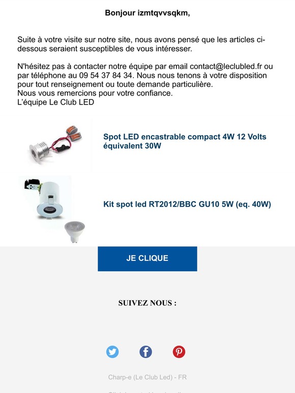 Bonjour -cela fait longtemps que l'on ne vous a pas vu !