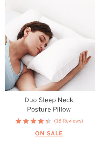 duo sleep neck pillow