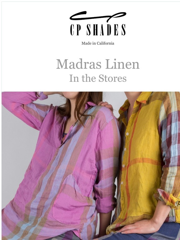 Cp Shades Madras Linen! Milled