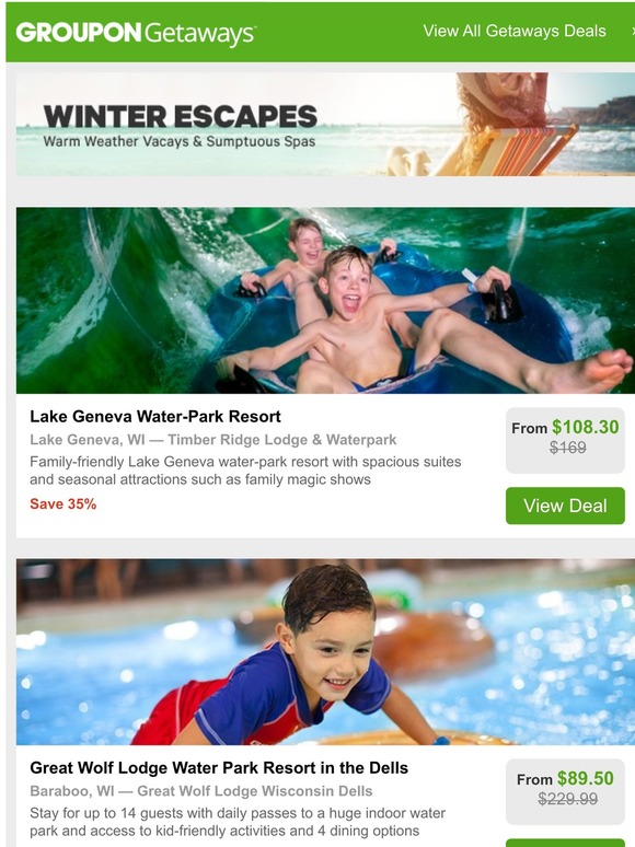groupon wisconsin dells great wolf lodge