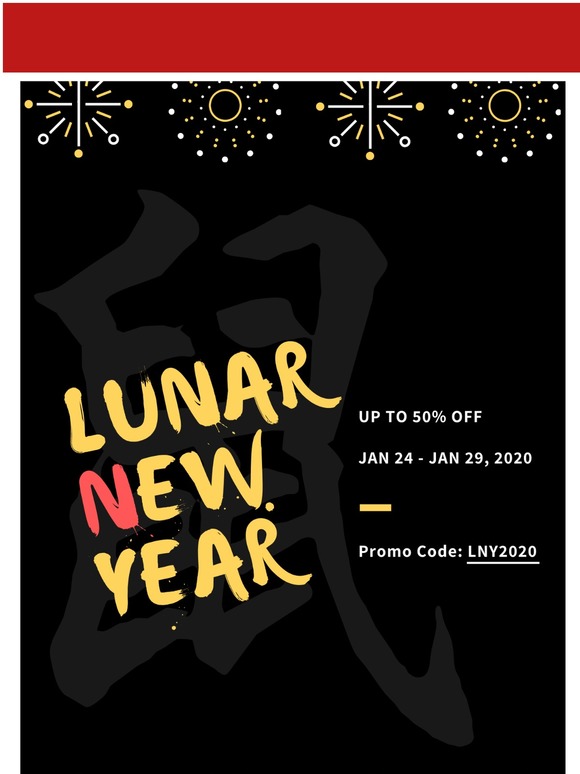 Lunar New Year Sale 🐭