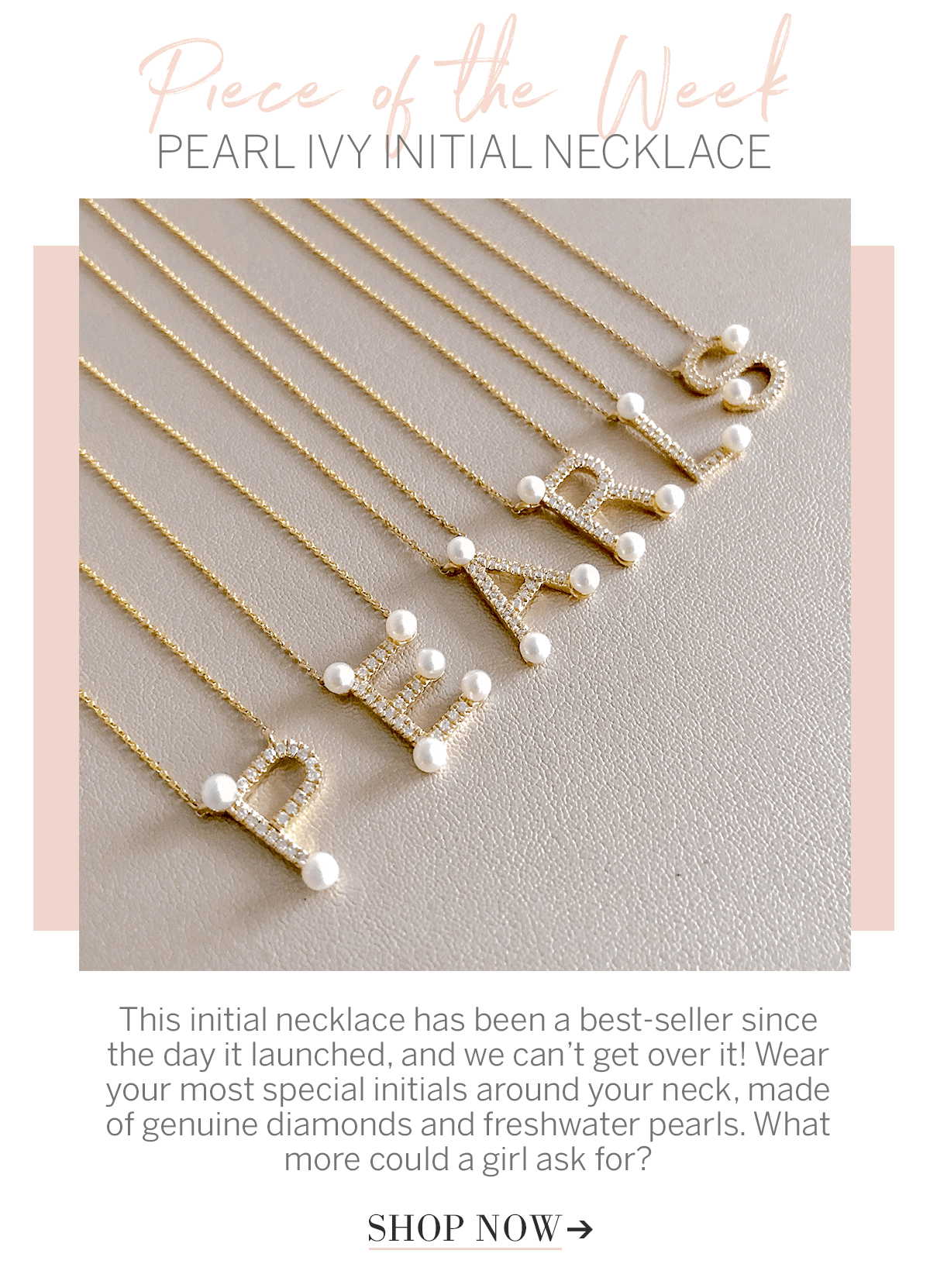 Diamond + Pearl Necklaces 