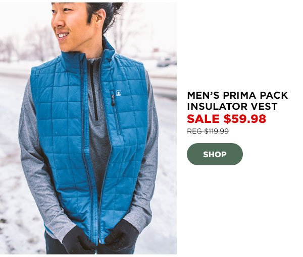 Eastern Mountain Sports Mens Prima Pack Insulator Vest