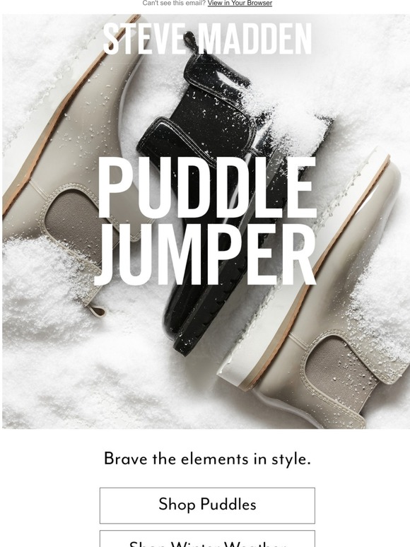 steve madden puddles