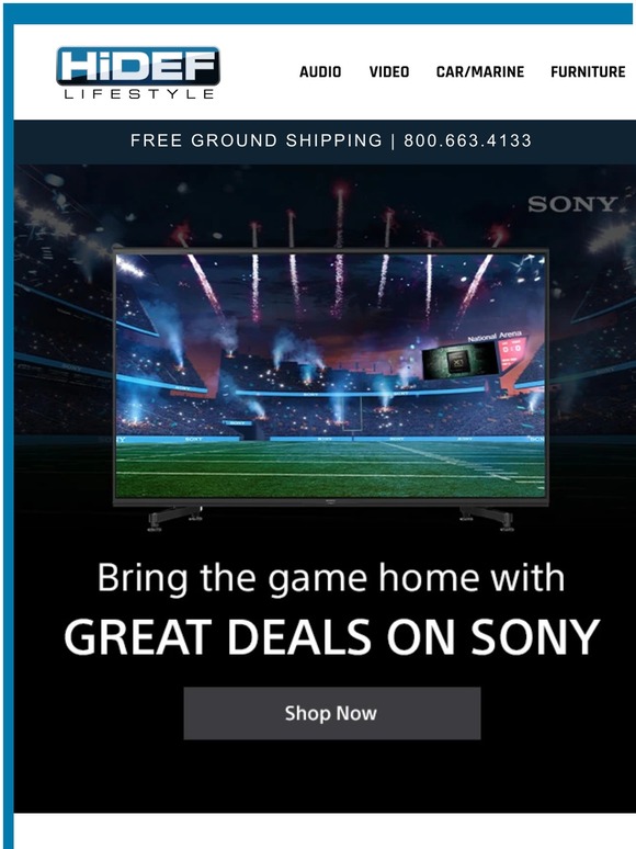 Big Game Great Deals 🏈