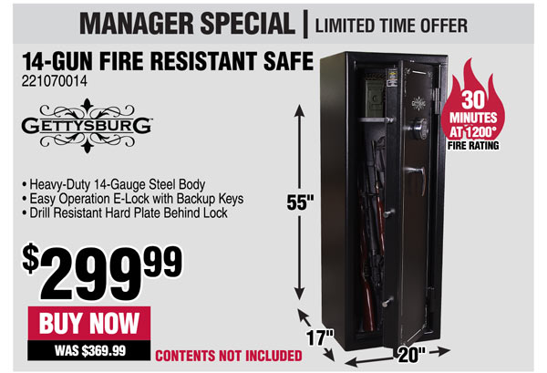 Rural King Com Clearance 88 Gun Fireproof Safe W Free 10 Gun Cabinet 699 93 Milled