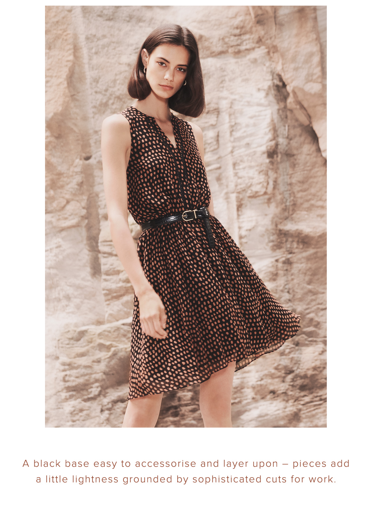 witchery spot dress