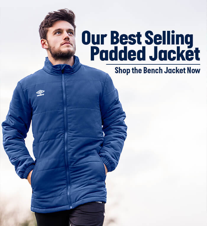 umbro bench padded coat