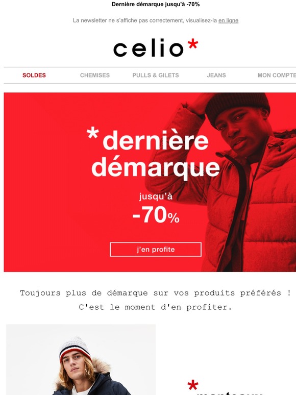 celio homme soldes