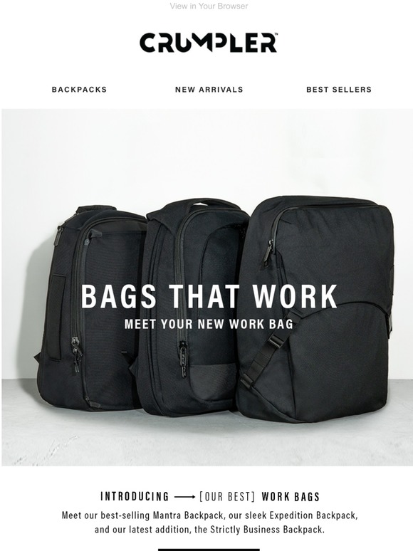 best crumpler backpack