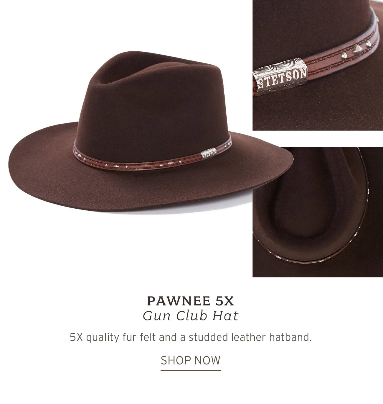 STETSON: Get Outdoor More | Milled