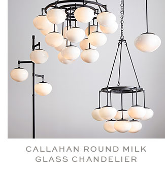 callahan milk glass chandelier