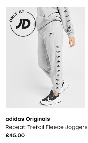 adidas originals repeat trefoil fleece joggers