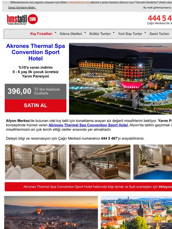 Termal sularıyla şifa kaynağı olan Akrones Thermal Hotel Afyon'da sizi bekliyor🦋☘