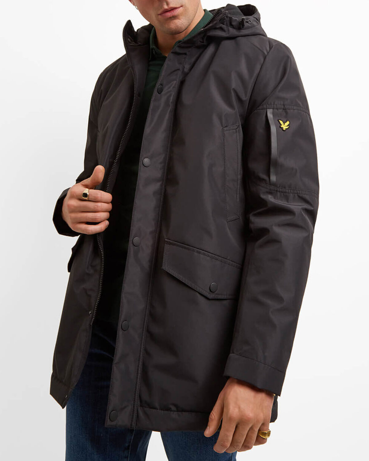 lyle and scott technical parka