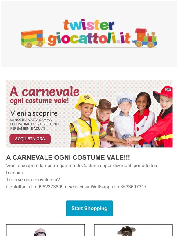A Carnevale ogni costume Vale...
